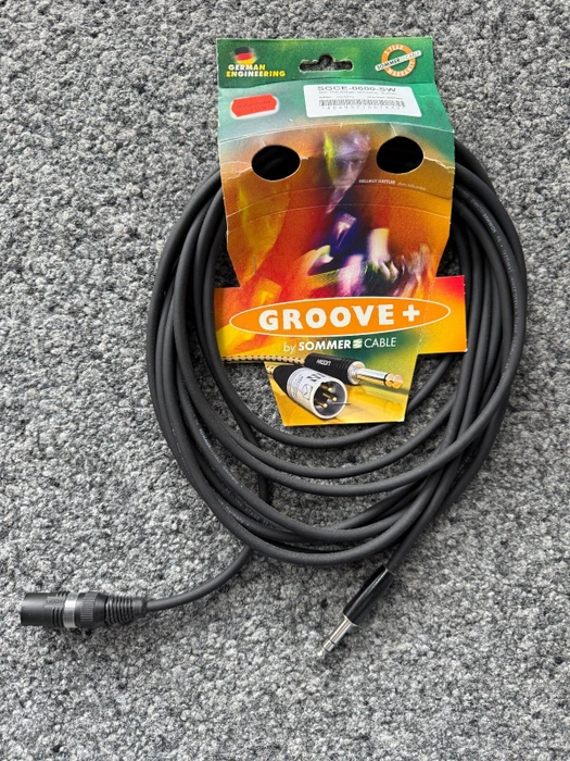 Sommer Cable Stage 22 Highflex SGCE schwarz 6.0m