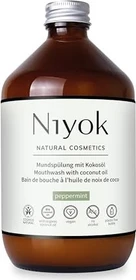 Niyok Mundspülung mit Kokosöl Pfefferminze, 500ml