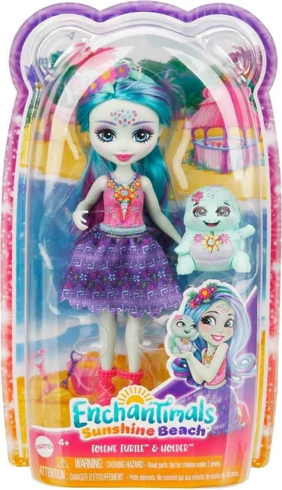 Mattel Enchantimals - Sunshine Beach Tolene Schildkröte