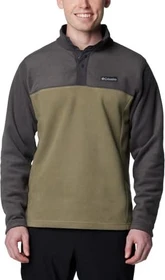 Columbia Steens Mountain II Half Snap Fleece Pullover stone green/shark (Herren)