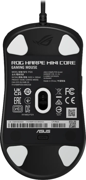 ASUS ROG Harpe Ace Mini Core schwarz, USB/Bluetooth