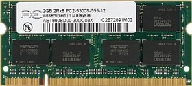 Aeneon SO-DIMM 2GB, DDR2-667, CL5 (AET860SD00-30D)