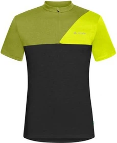 Vaude Tremalzo IV Trikot kurzarm schwarz/grün (Herren)