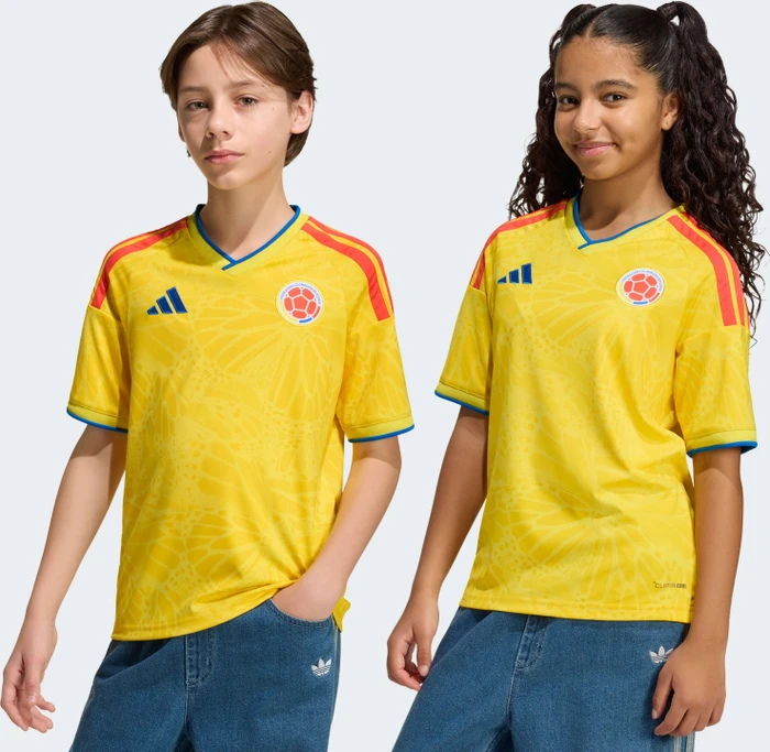 adidas FIFA WM 2026 Kolumbien Heimtrikot kurzarm (Junior)