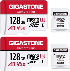 Gigastone Camera Plus R100/W50 128GB Kit, UHS-I U3, A1, Class 10, 2er-Pack