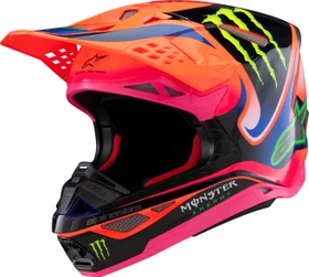 Alpinestars Supertech M10 Deegan Monster violett/orange/schwarz