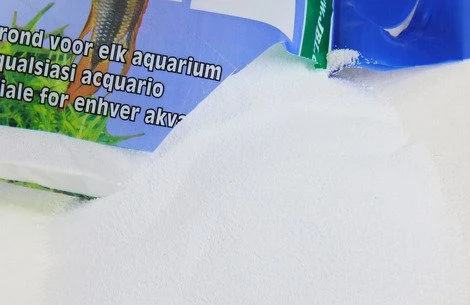 JBL Sansibar SNOW Bodengrund für Süßwasser und Meerwasser-Aquarien, 10kg