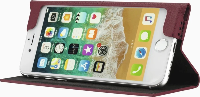 Hama Booklet Red Sensation No. 6 für Apple iPhone 6/6s/7/8 bordeaux/rot