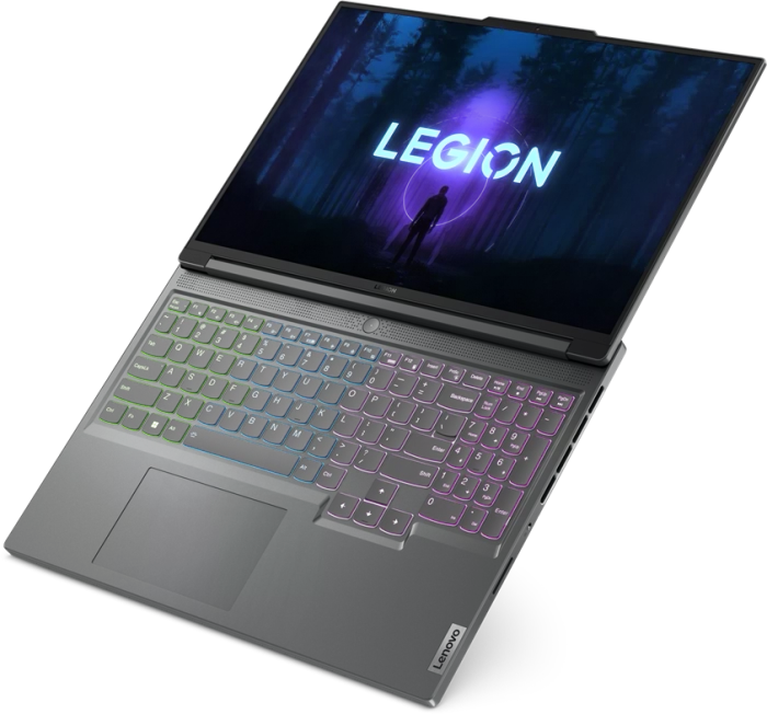 Lenovo Legion Slim 5 16IRH8, Storm Grey, Core i5-13500H, 16GB RAM, 512GB SSD, GeForce RTX 4060, DE