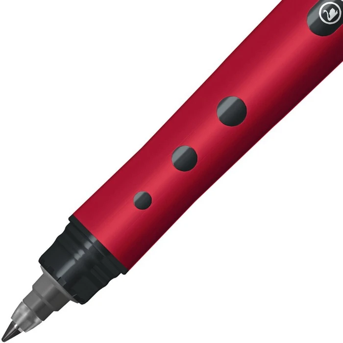 STABILO worker+ medium NatureCOLORS Wildflower Tintenroller (Mine) burgunderrot, 10er-Pack