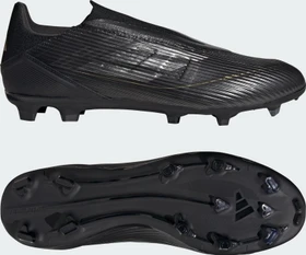 adidas F50 League Laceless FG/MG core black/iron metallic/gold metallic