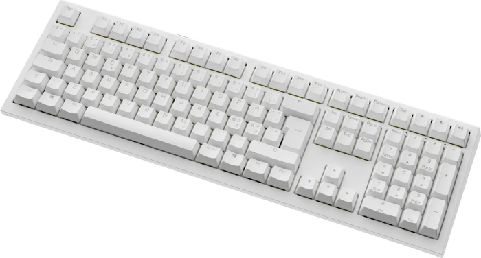Ducky One X Wireless, weiß, LEDs RGB, Inductive Analog Switch, USB/Bluetooth, ND