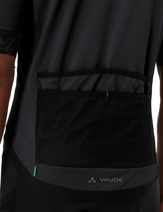 Vaude Kuro FZ II Trikot kurzarm schwarz (Herren)
