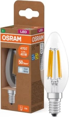 Osram Ledvance LED Classic B 40 2.2W/840 E14 klar