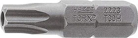 Hazet 2223-T15H Torx Bit 1/4", T15x25mm, 1 Stück