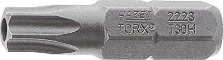 Hazet 2223-T15H Torx Bit 1/4", T15x25mm, 1 Stück