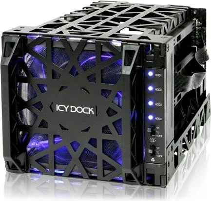 Icy Dock MB074SP-1B Black Vortex