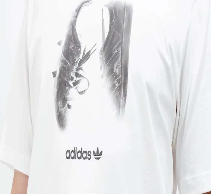 adidas Training Supply Street 5 T-Shirt kurzarm weiß (Herren)