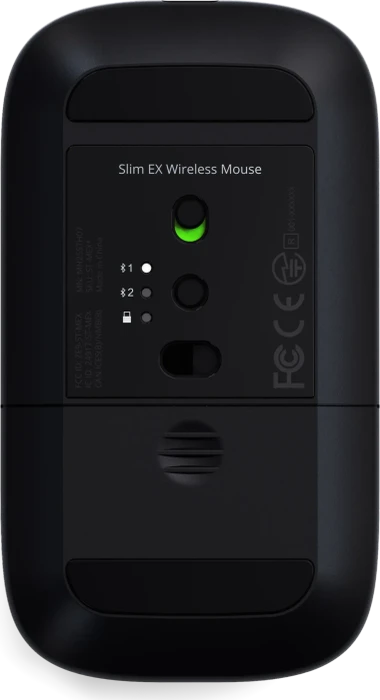Satechi Slim EX Wireless Mouse, Space Black, USB/Bluetooth