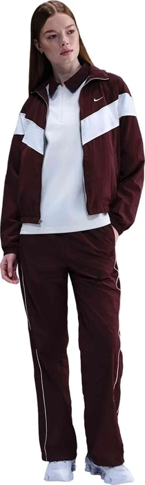Nike Windrunner Trainingshose lang burgundy crush/sail (Damen)