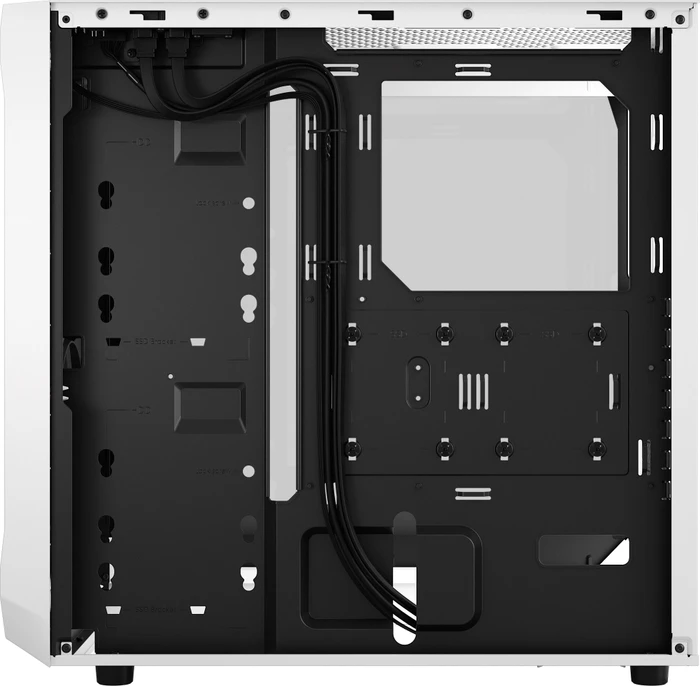 Fractal Design Focus 2 RGB, weiß, Glasfenster