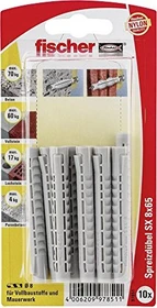 fischer SX 8x65 K Spreizdübel, 8x60mm, 10 Stück