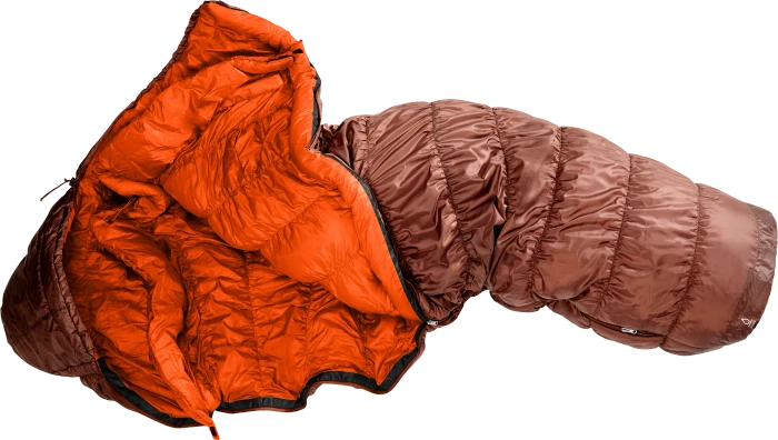 Deuter Exosphere -6° Mumienschlafsack umbra/paprika
