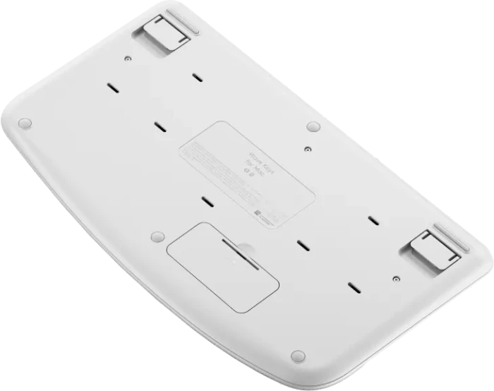 Logitech Wave Keys for Mac, Grauweiß, Logi Bolt, USB/Bluetooth, DE