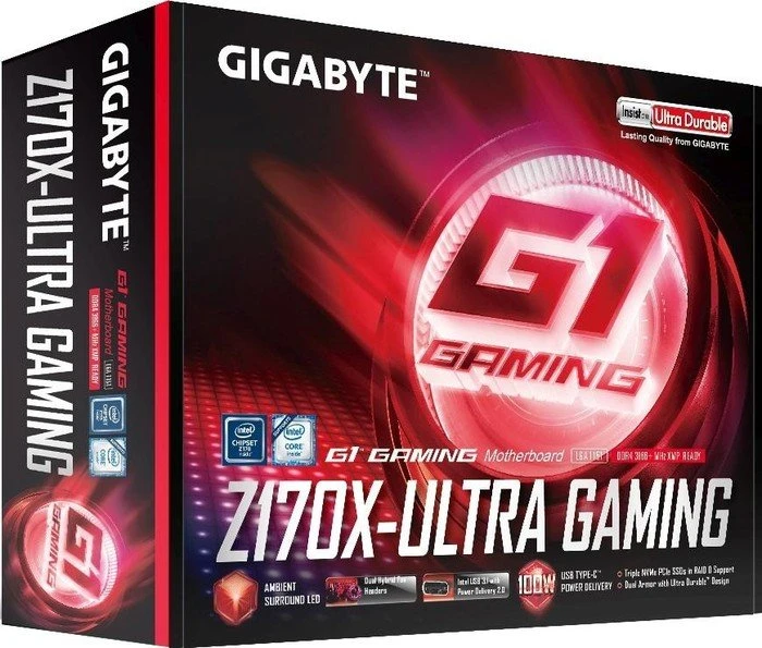 GIGABYTE GA-Z170X-Ultra Gaming (Intel 1151)