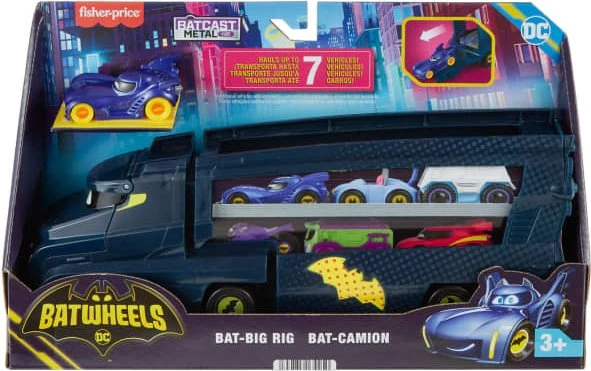 Mattel Fisher-Price DC Batwheels Bat-Big Rig