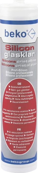 beko Silikon glasklar, 310ml