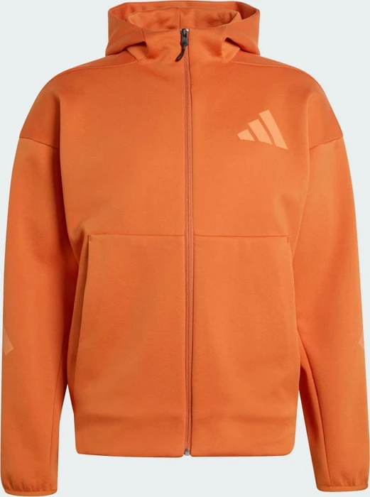 adidas Z.N.E. Zip Hoodie fox orange (Herren)
