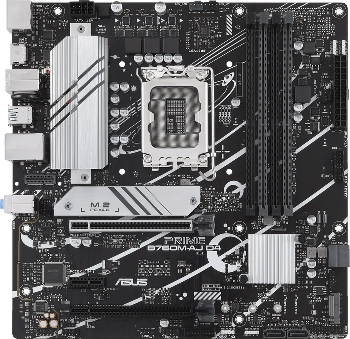 ASUS Prime B760M-AJ D4 (Intel 1700)
