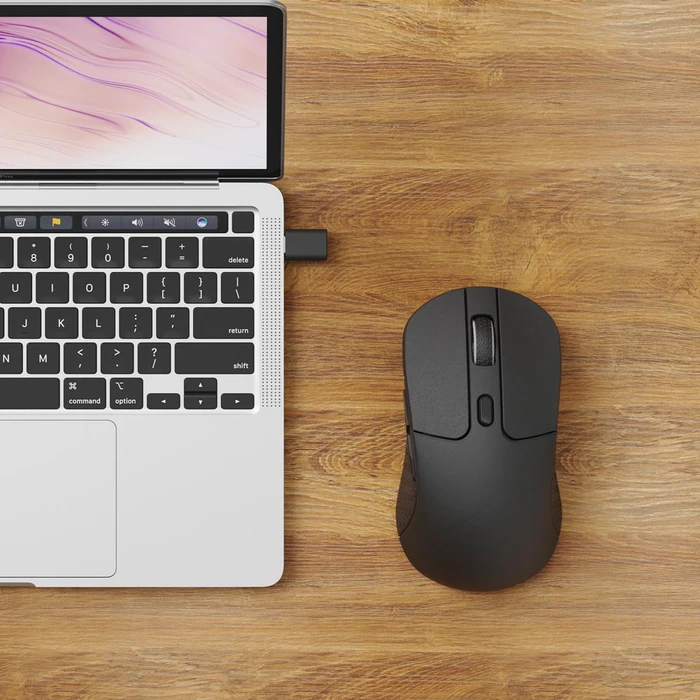 Keychron M3 Wireless Mouse weiß, USB/Bluetooth