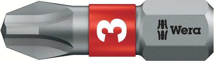 Wera 851/1 BTZ Kreuzschlitz Bit 1/4", PH3x25mm, 1 Stück