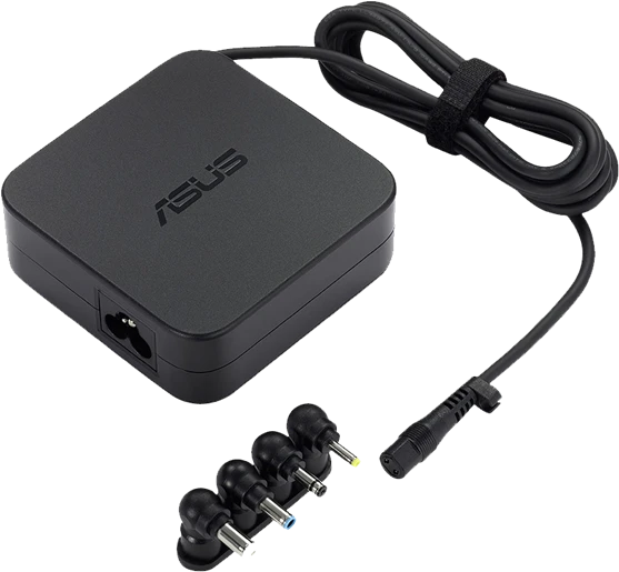 ASUS Universal NB Square Adapter, 2-Pin-Stecker mit Wechseladapter, 90W
