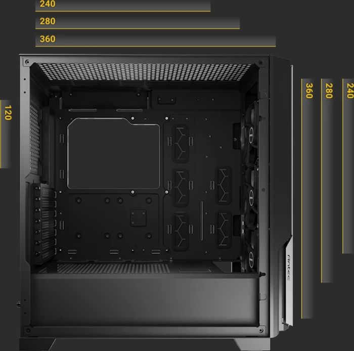 Antec P20CE, schwarz