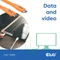 Club 3D USB4 Kabel, 20Gb/s, 240W PD EPR, USB-C Stecker auf USB-C Stecker, 2m, orange Vorschaubild