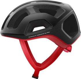 POC Ventral Lite Helm uranium black/prismane red matt