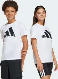 adidas Essentials T-Shirt kurzarm weiß/schwarz (Junior)