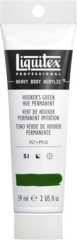 Liquitex Professional Heavy Body Acrylic hooker's green hue permanent, 59ml