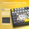 Ajazz AK820, Grey, LEDs RGB, hot-swap, Ajazz Moon, USB, DE Vorschaubild
