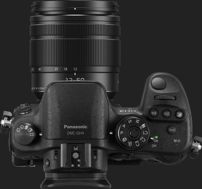 Panasonic Lumix DMC-GH4 mit Objektiv Lumix G Vario 12-60mm 3.5-5.6 ASPH Power OIS