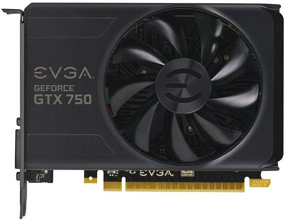 EVGA GeForce GTX 750, 1GB GDDR5, DVI, HDMI, DP