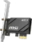 MSI HERALD GPBE65 BE6500 WI-FI 7, 2.4GHz/5GHz/6GHz WLAN, Bluetooth 5.4, PCIe x1 Vorschaubild