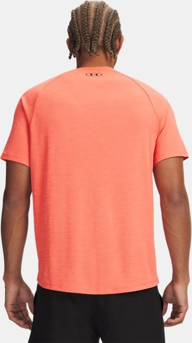 Under Armour Tech Textured Funktionsshirt kurzarm venom red/black (Herren)
