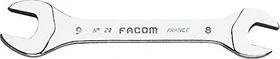 Facom 22 Doppelmaulschlüssel Mikromechanik, 8/9x90mm