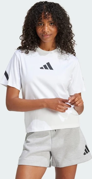 adidas Z.N.E. T-Shirt kurzarm weiß (Damen)