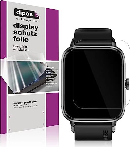 dipos Displayschutzfolie Antireflex für Noise ColorFit Pro 4, 6er-Pack