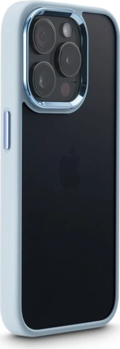 Hama Handyhülle Cam Protect für Apple iPhone 15 Pro Max transparent\/blau